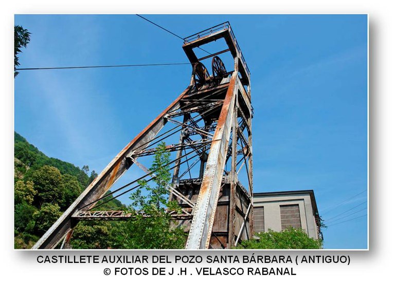 Castillete auxiliar pozo Sta Bárbara.jpg Castillete auxiliar pozo Sta Bárbara.jpg