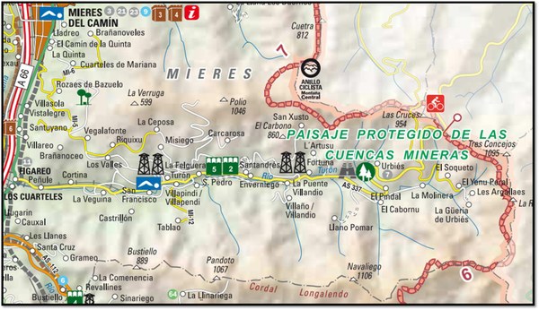 Mapa paisaje protegido 1