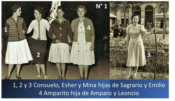 N° 1 hijas de Sagrario y Emilio