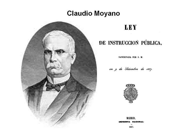 Resultado de imagen de ley moyano