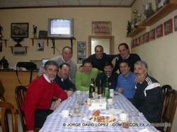  Comida+con+ex jugadores+del+Sporting 